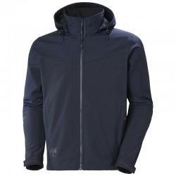 SOFTSHELL CON CAPUCHA OXFORD NAVY HELLY HANSEN