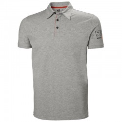 POLO KENSINGTON GREY MELANGE HELLY HANSEN