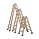 ESCALERA MADERA 4T 8 PELD (2.25) BARNIZ