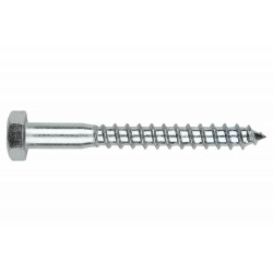 TORNILLO BARRAQUERO 7X50 ZN (100.0 Unid.)