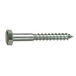 TORNILLO BARRAQUERO 7X40 ZN (100.0 Unid.)