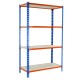 MADERCLICK MINI 3/400 900 AZUL/NARANJA/MADERA SIMONRACK