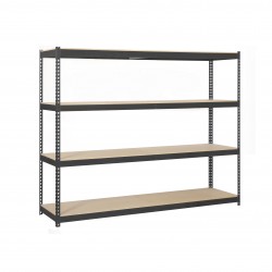 ECOFORTE 1206-4 CHIPBOARD ANTRACITA/MADERA SIMONRACK