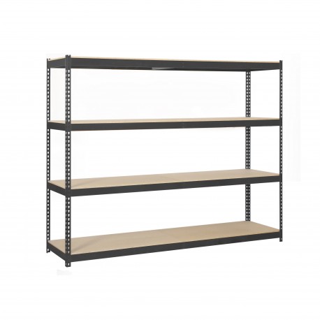ECOFORTE 1206-4 CHIPBOARD ANTRACITA/MADERA SIMONRACK