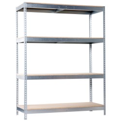 ECOFORTE 1206-4 CHIPBOARD GALVA/MADERA SIMONRACK