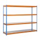 ECOFORTE 1206-4 METAL AZUL/NARANJA/GALVA SIMONRACK
