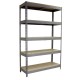 ECOFORTE 1206-5 CHIPBOARD 2500 GRIS/MADERA SIMONRACK