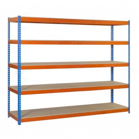 ECOFORTE 1206-5 CHIPBOARD AZUL/NARANJA/MADER SIMONRACK