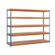 ECOFORTE 1206-5 CHIPBOARD GALVA/MADERA SIMONRACK