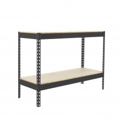 ECOFORTE 1207-2 CHIPBOARD 900 ANTRACITA/MADERA SIMONRACK
