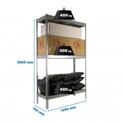 ECOFORTE 1207-3 METAL GALVA/GALVA SIMONRACK