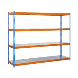 ECOFORTE 1207-4 METAL AZUL/NARANJA/GALVA SIMONRACK