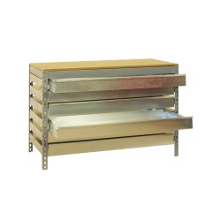 SIMONWORK BT5 BOX6 1200 GRIS/MADERA SIMONRACK