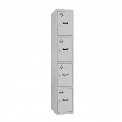 SIMONLOCKER PROF. DISM. 4 DOORS 1/4 400 INI GRIS SIMONRACK
