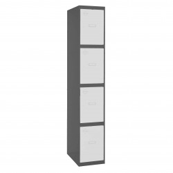 SIMONLOCKER PROF. DISM. 4 DOORS 1/4 400 INIT AN/BL SIMONRACK
