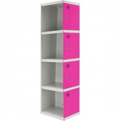 SIMONLOCKER PROF.DISM. 4 DOORS 1/4 300 ADDI GR/RS SIMONRACK