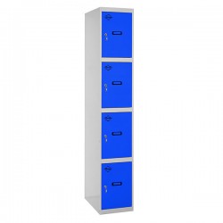 SIMONLOCKER PROF.DISM. 4 DOORS 1/4 300 INIT GR/AZ SIMONRACK