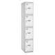 SIMONLOCKER PROF.DISM. 4 DOORS 1/4 300 INIT GR/BL SIMONRACK