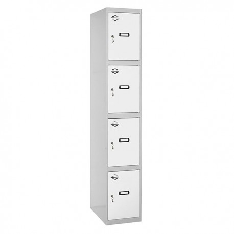 SIMONLOCKER PROF.DISM. 4 DOORS 1/4 300 INIT GR/BL SIMONRACK