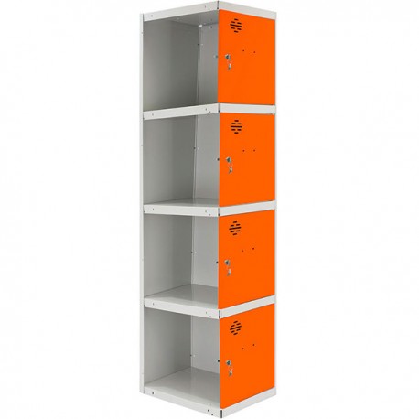 SIMONLOCKER PROF.DISM. 4 DOORS 1/4 400 ADDI GR/NA SIMONRACK