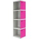 SIMONLOCKER PROF.DISM. 4 DOORS 1/4 400 ADDI GR/RS SIMONRACK
