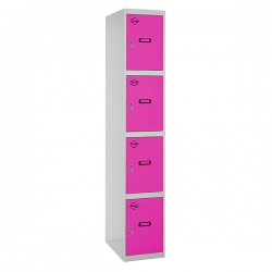 SIMONLOCKER PROF.DISM. 4 DOORS 1/4 400 INIT GR/RS SIMONRACK