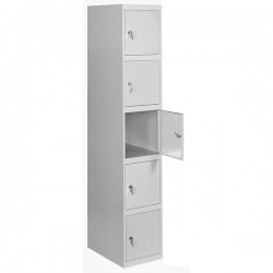 SIMONLOCKER PROF. DISM. 5 DOORS 1/5 300 INI GRIS SIMONRACK