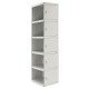 SIMONLOCKER PROF. DISM. 5 DOORS 1/5 400 ADDI GRIS SIMONRACK