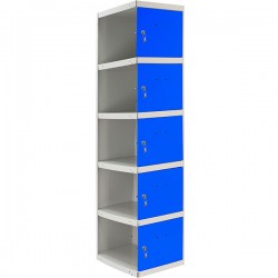 SIMONLOCKER PROF.DISM. 5 DOORS 1/5 400 ADDI GR/AZ SIMONRACK