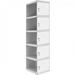 SIMONLOCKER PROF.DISM. 5 DOORS 1/5 400 ADDI GR/BL SIMONRACK