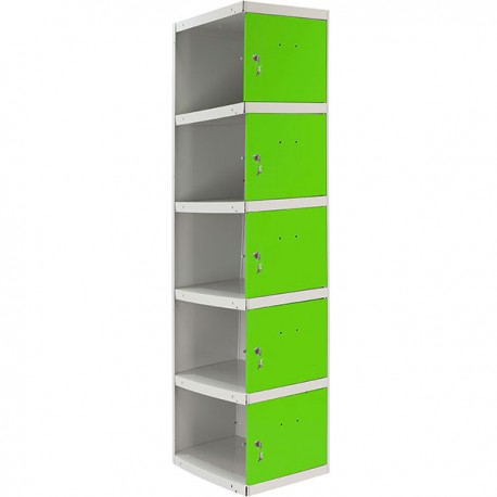 SIMONLOCKER PROF.DISM. 5 DOORS 1/5 400 ADDI GR/VE SIMONRACK