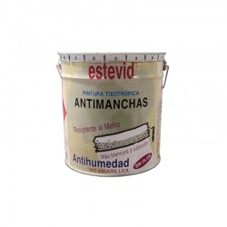 PINTURA ANTIMANCHAS / ANTIHUMEDAD ESTEVID 15L BLANCO